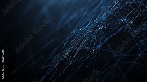Cyber ​​security theme picture, communication, network, abstract background