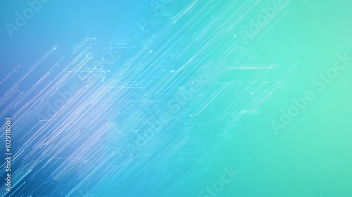 Cyber ​​security theme picture, communication, network, abstract background