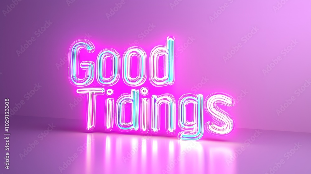 Festive 3D Render Typography of Festive 3D Render Typography of
