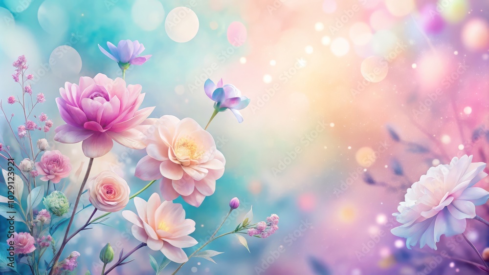 Delicate pastel-colored backdrop. Delicate pastel-colored backdrop.