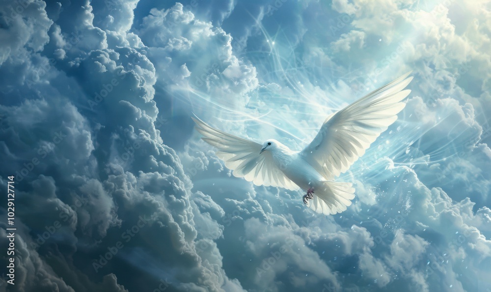 Divine keep soaring above the world, 4K hyperrealistic photo Divine keep soaring above the world, 4K hyperrealistic photo