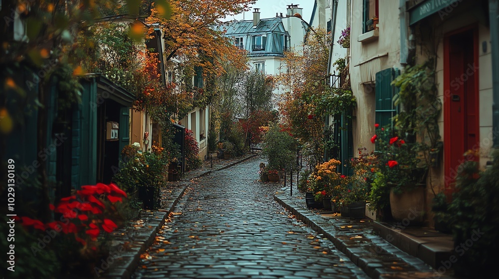 Fototapeta premium street in the old town