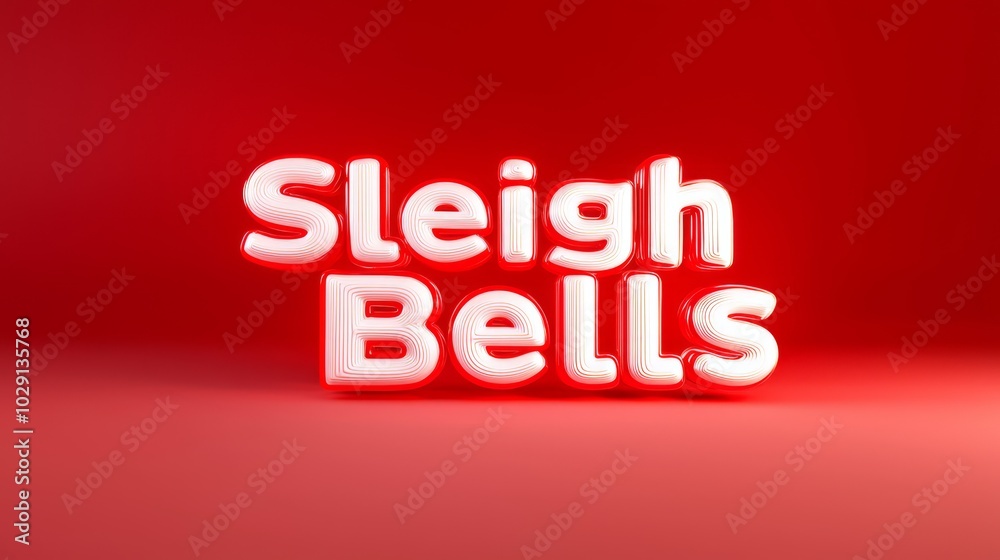 Vibrant Christmas Typography Vibrant Christmas Typography