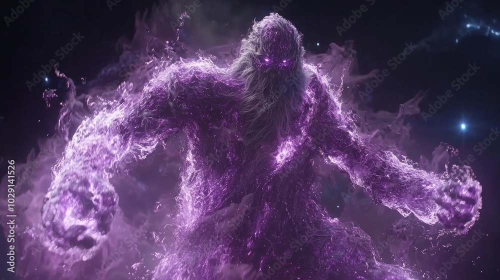 Cosmic Deity Shaping Universes with Celestial Power