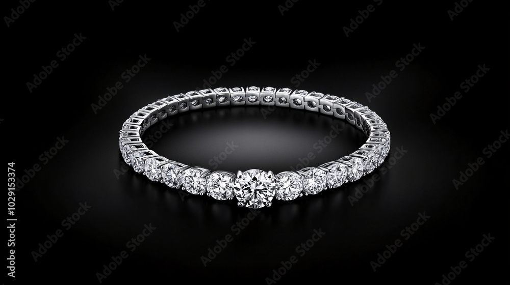 elegant diamond ring on black background elegant diamond ring on black background