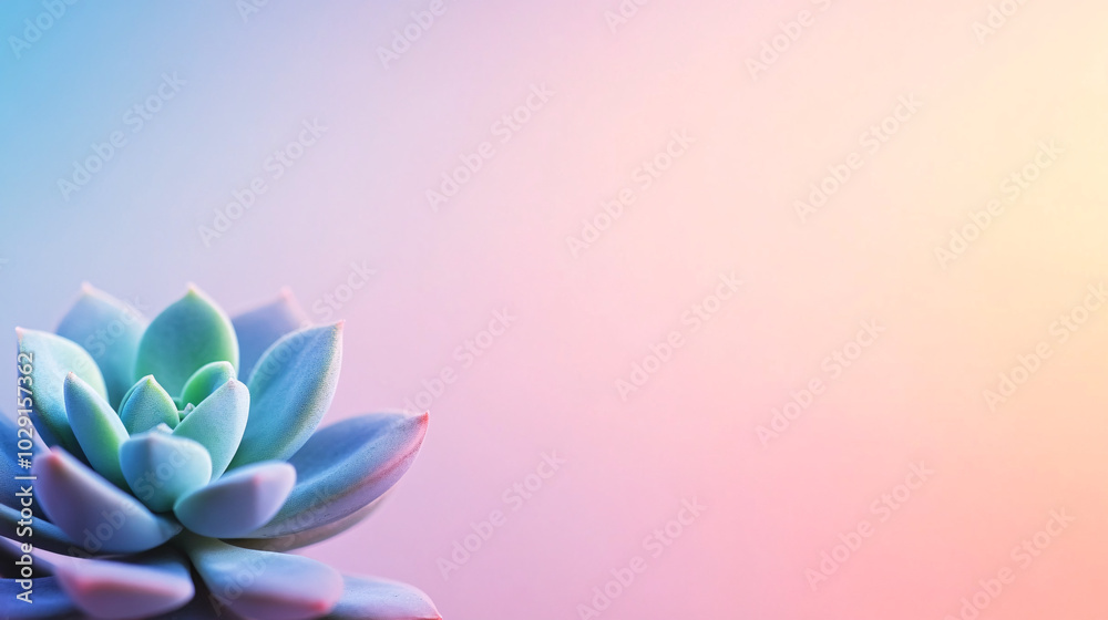 succulent plant with colorful background succulent plant with colorful background