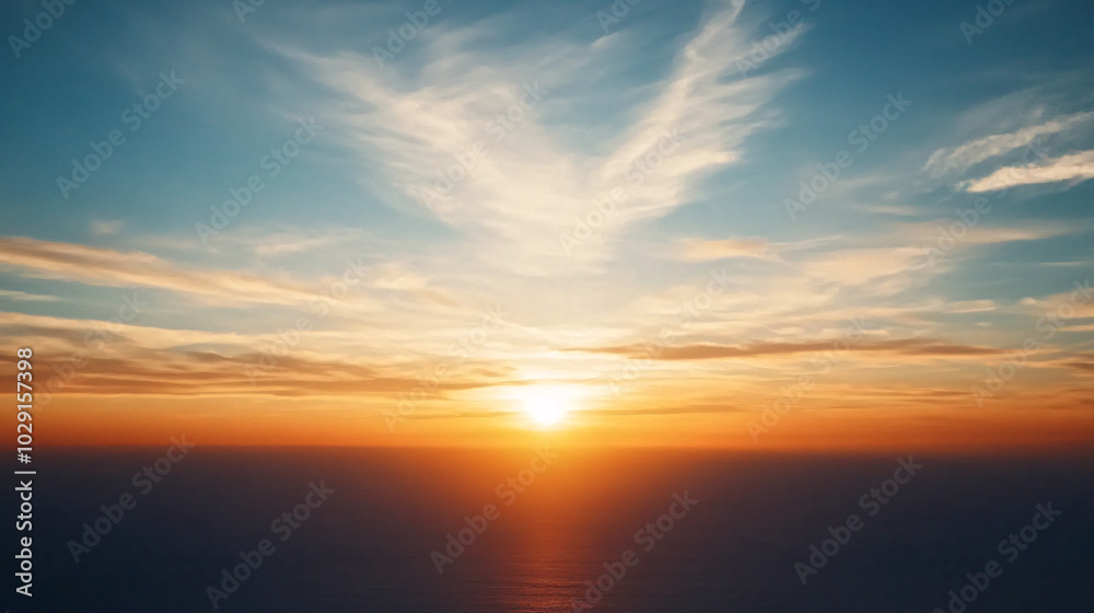 beautiful sunset over the ocean beautiful sunset over the ocean