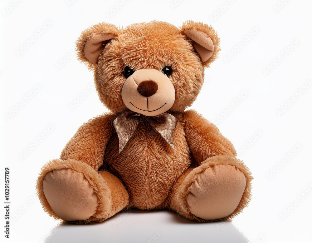 soft brown teddy bear isolated on white background soft brown teddy bear isolated on white background