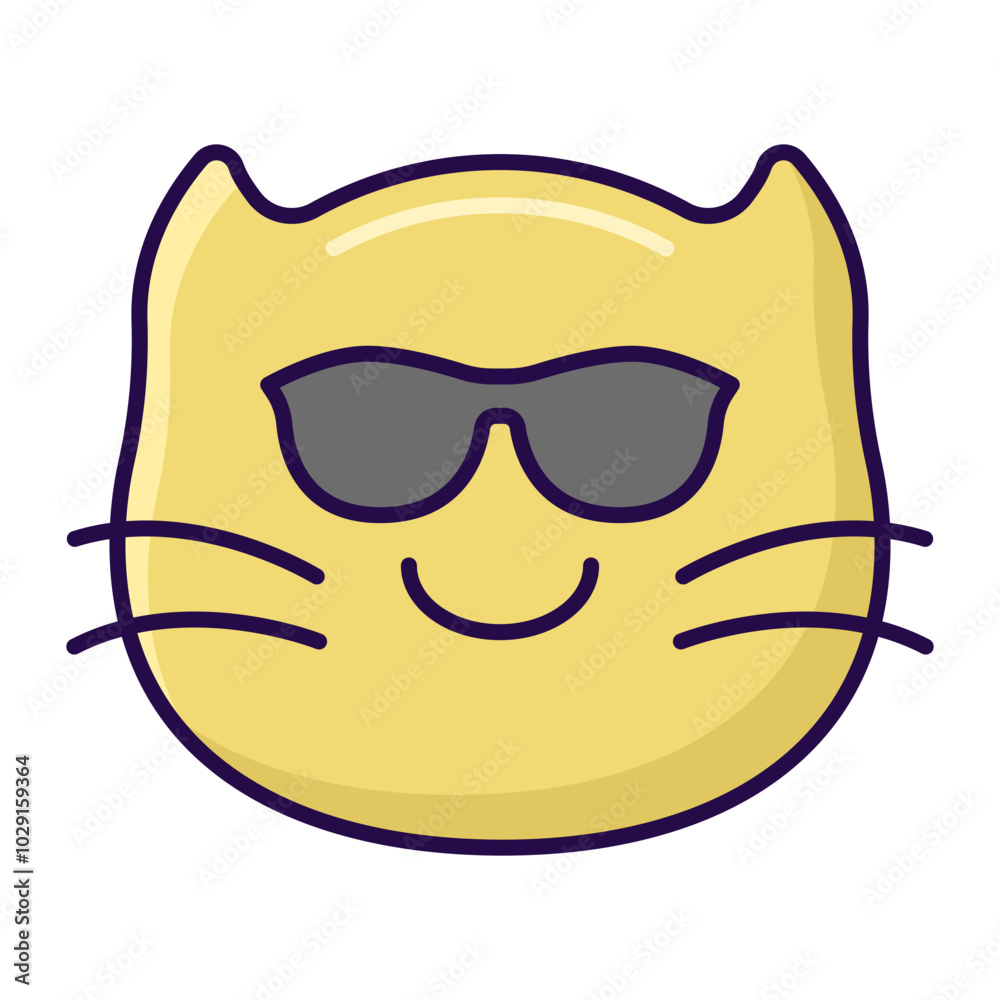 colored cat emoticon colored cat emoticon
