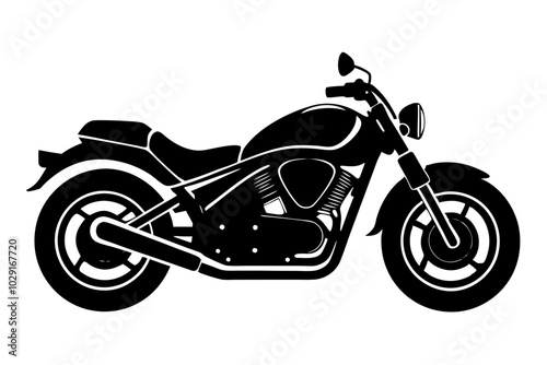 
motorcycle icon vector, motorcycle silhouette vector
