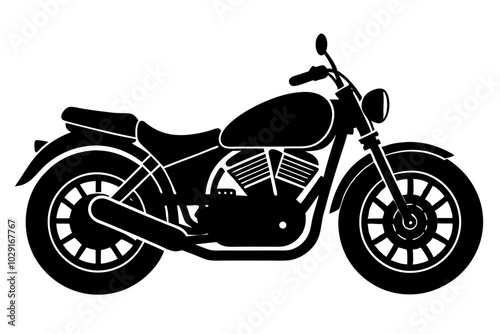 
motorcycle icon vector, motorcycle silhouette vector
