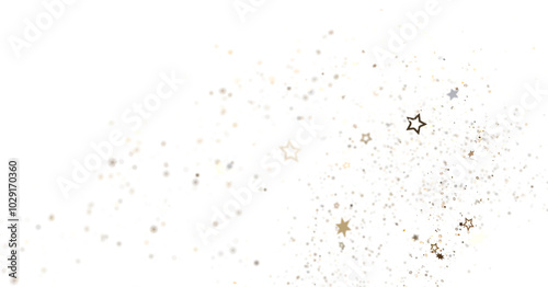 Golden Sparkle Explosion