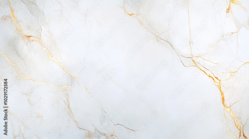 White marble and pink-blue tones Insert with gold color tile pattern background White marble and pink-blue tones Insert with gold color tile pattern background