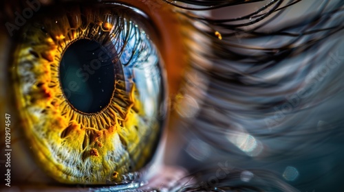 Close-up of a Human Eye