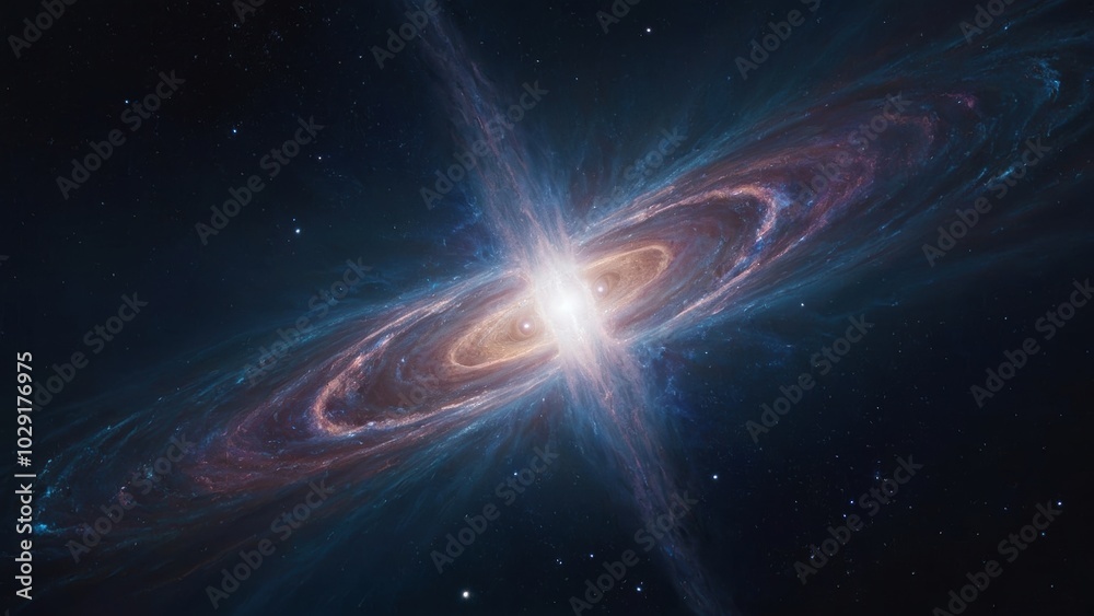 A shimmering figure in a radiant wormhole exploring the boundless reaches of the celestial expanse A shimmering figure in a radiant wormhole exploring the boundless reaches of the celestial expanse