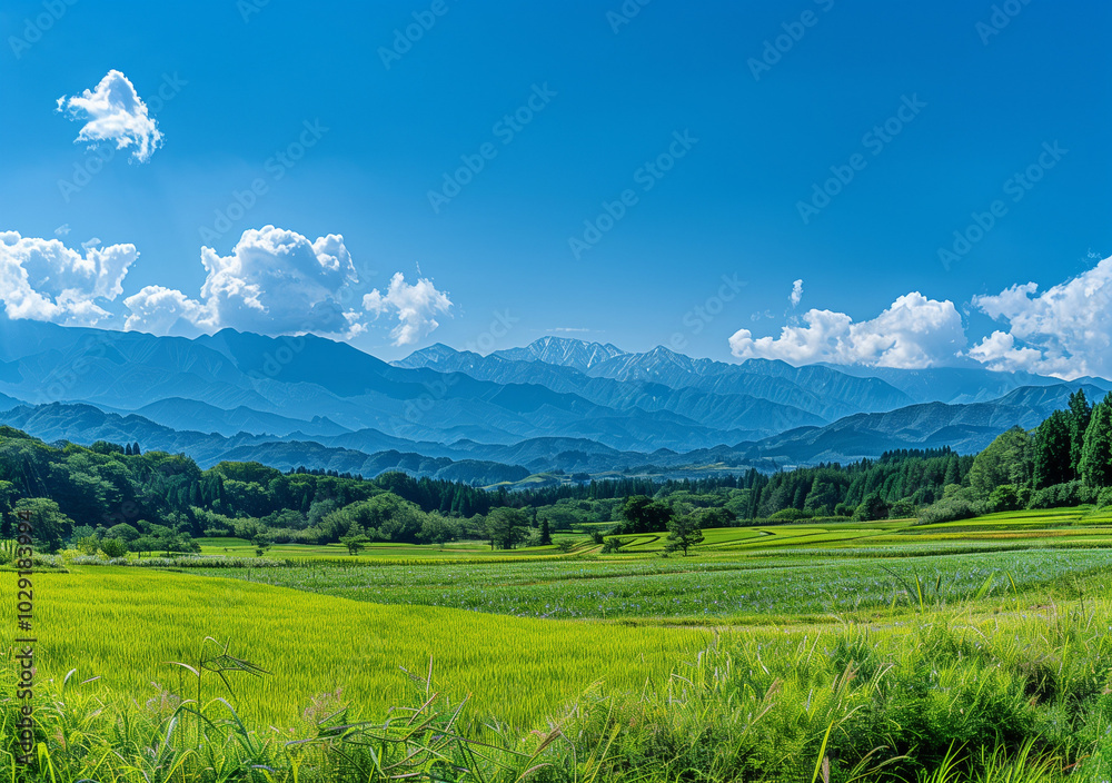 landscape with grass landscape with grass