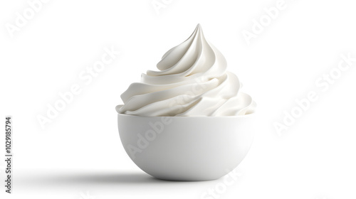 Deliciously Creamy Soft Serve Dessert in a Bowl