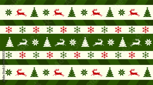 Pattern Christmas vector