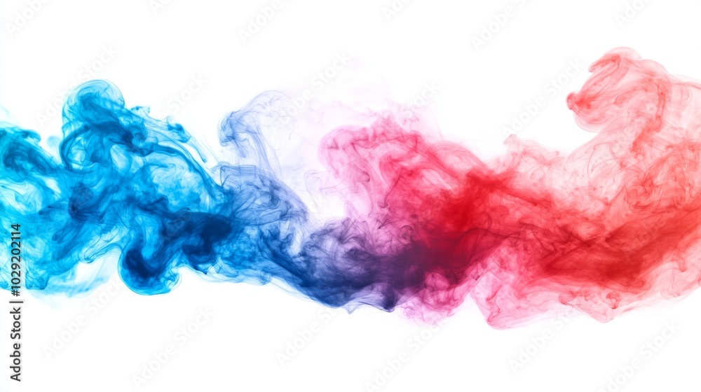 Colorful Flow of Ink and Acrylic in Water Colorful Flow of Ink and Acrylic in Water