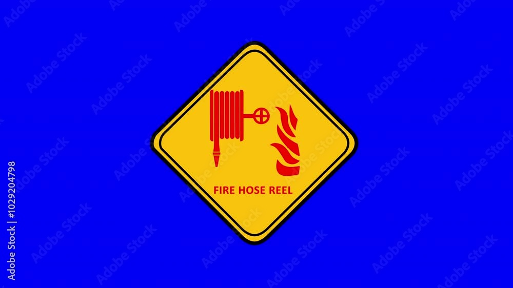 Safety Icon Fire hose reel Icon 4k, Animated Icon. Isolated on Blue Screen, Chroma Key Background for Transparent Use. 4K Ultra HD Video Motion Graphic Animation. Safety Icon Fire hose reel Icon 4k, Animated Icon. Isolated on Blue Screen, Chroma Key Background for Transparent Use. 4K Ultra HD Video Motion Graphic Animation.