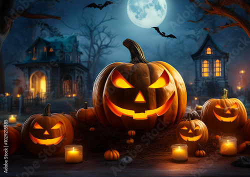 zucca di Halloween photo