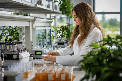 A Scientist Conducting An E...
