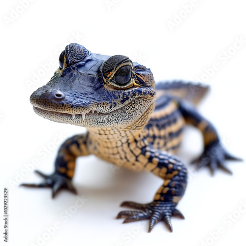 Baby Crocodile Isolated