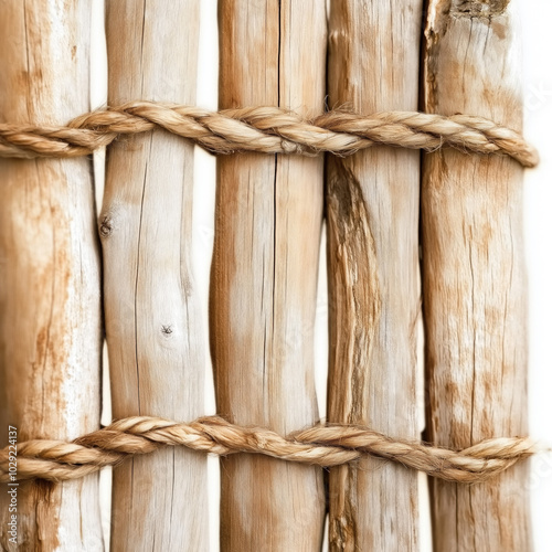Beach Fence Isolated