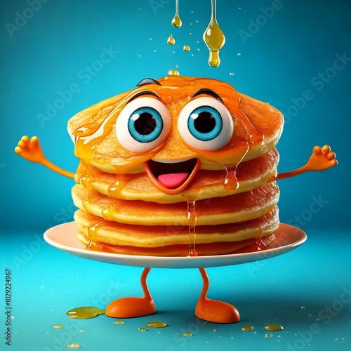 Cute Cartoon Happy Dancing ...