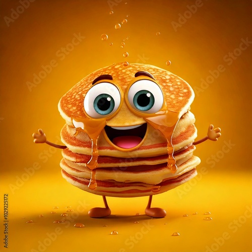 Cute Cartoon Happy Dancing ...