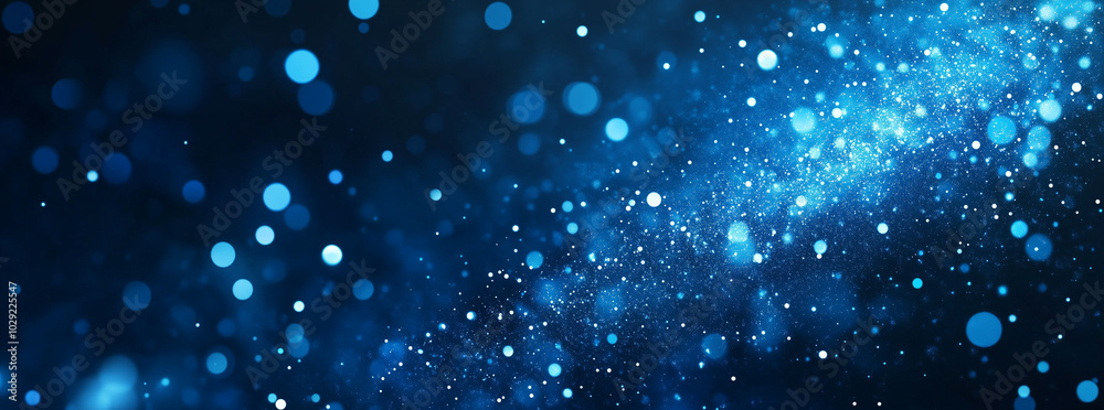 Blue fireworks against a dark blue sky background with copy space, a banner design. New year celebration concept. Blue fireworks against a dark blue sky background with copy space, a banner design. New year celebration concept.