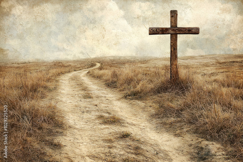 christian religious backgro...