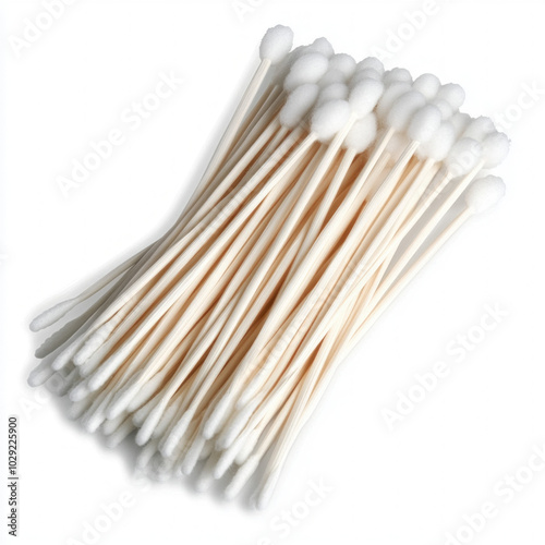 Cotton Swab Isolated