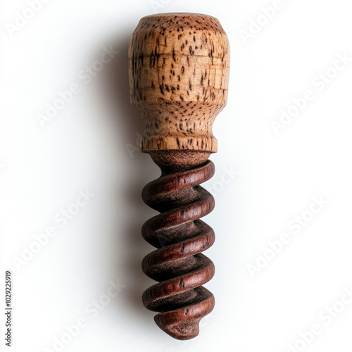 Cork Screw Isolated