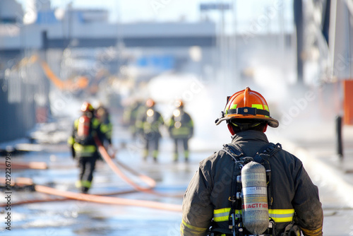 Firefighters Conducting A T...