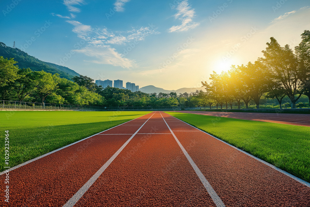 Running Track Background Running Track Background