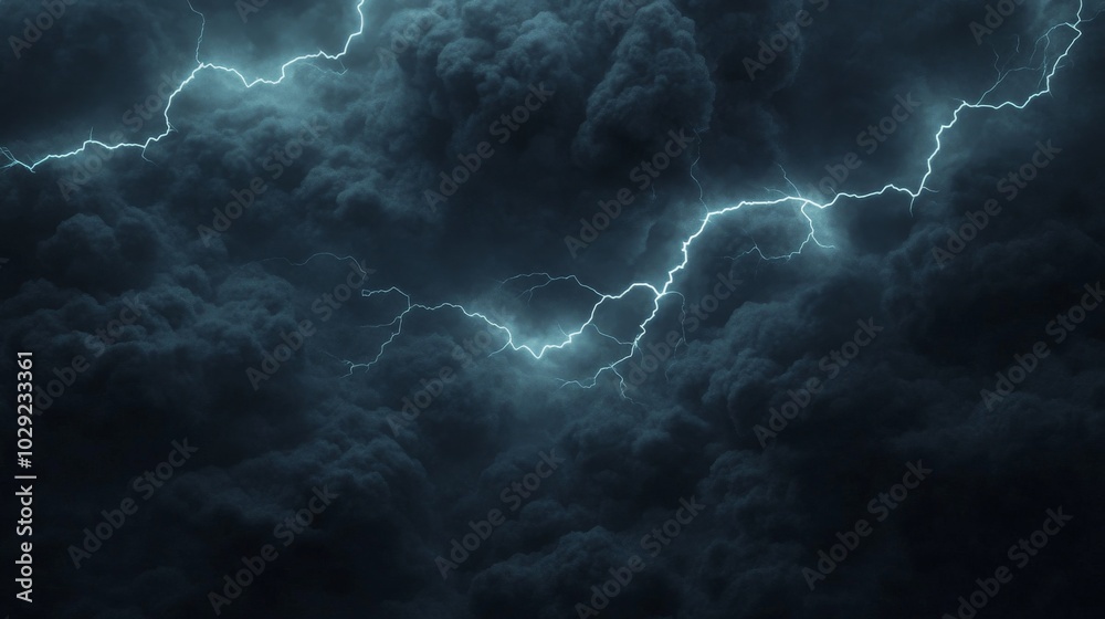 Electric storm illuminates the sky Electric storm illuminates the sky