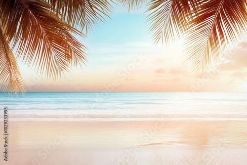 Summer Sunset Background