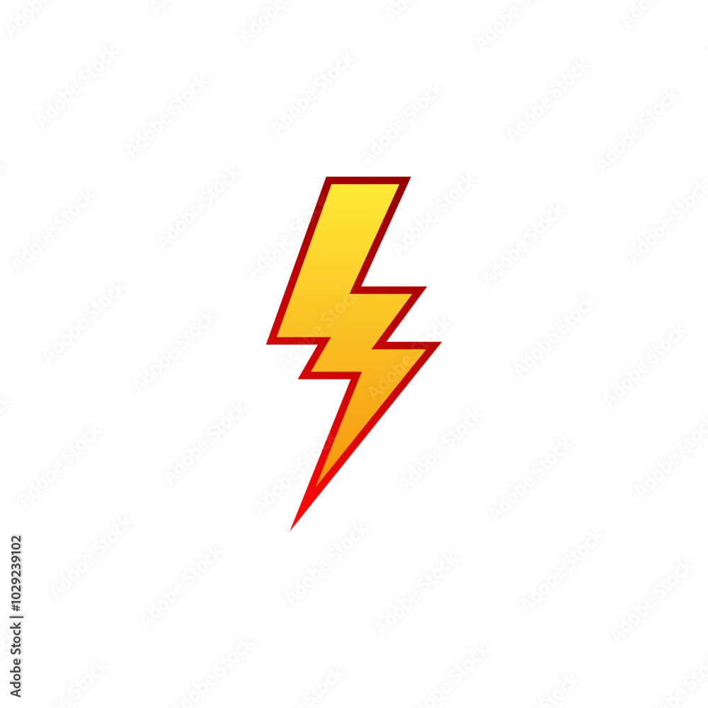 Innovative Logo with Thunderbolt, Power, and Flash Innovative Logo with Thunderbolt, Power, and Flash