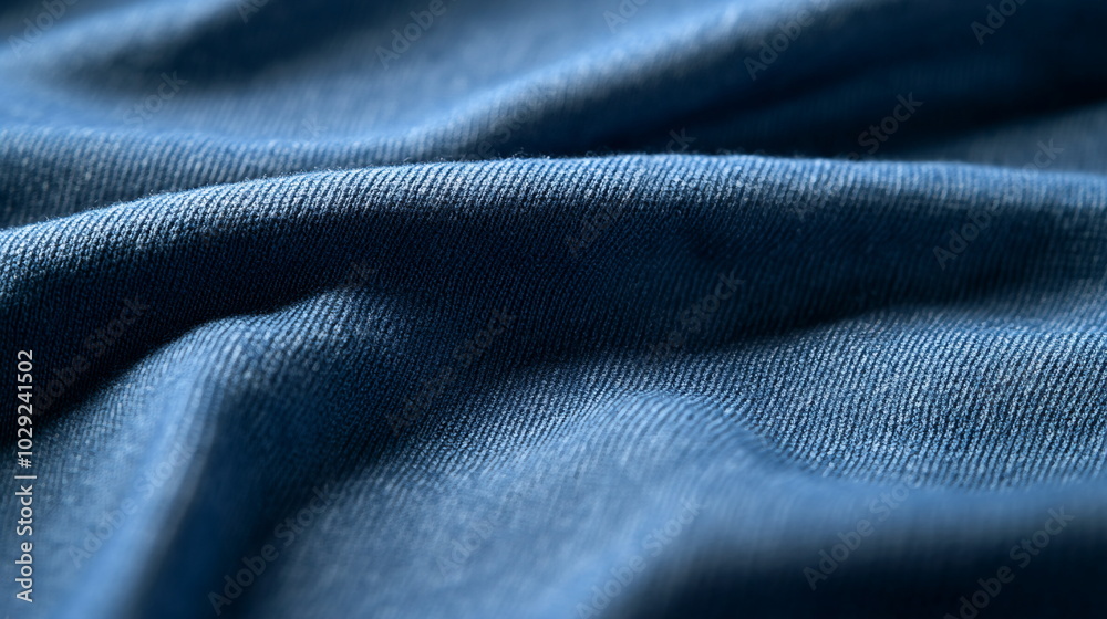 Fototapeta premium Luxurious Textures in Supima Cotton's Soft and Rich Fabric