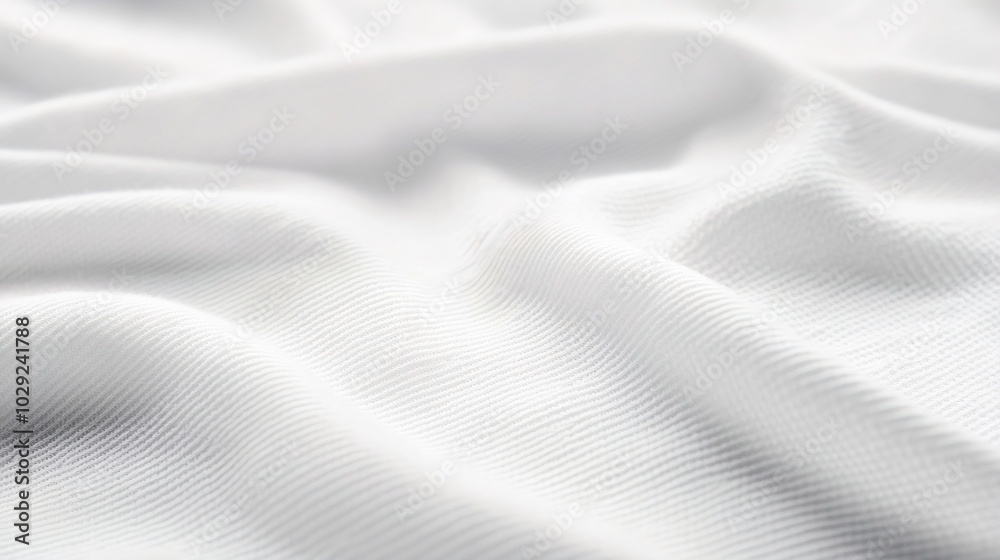 Naklejka premium Luxurious Textures in Supima Cotton's Soft and Rich Fabric