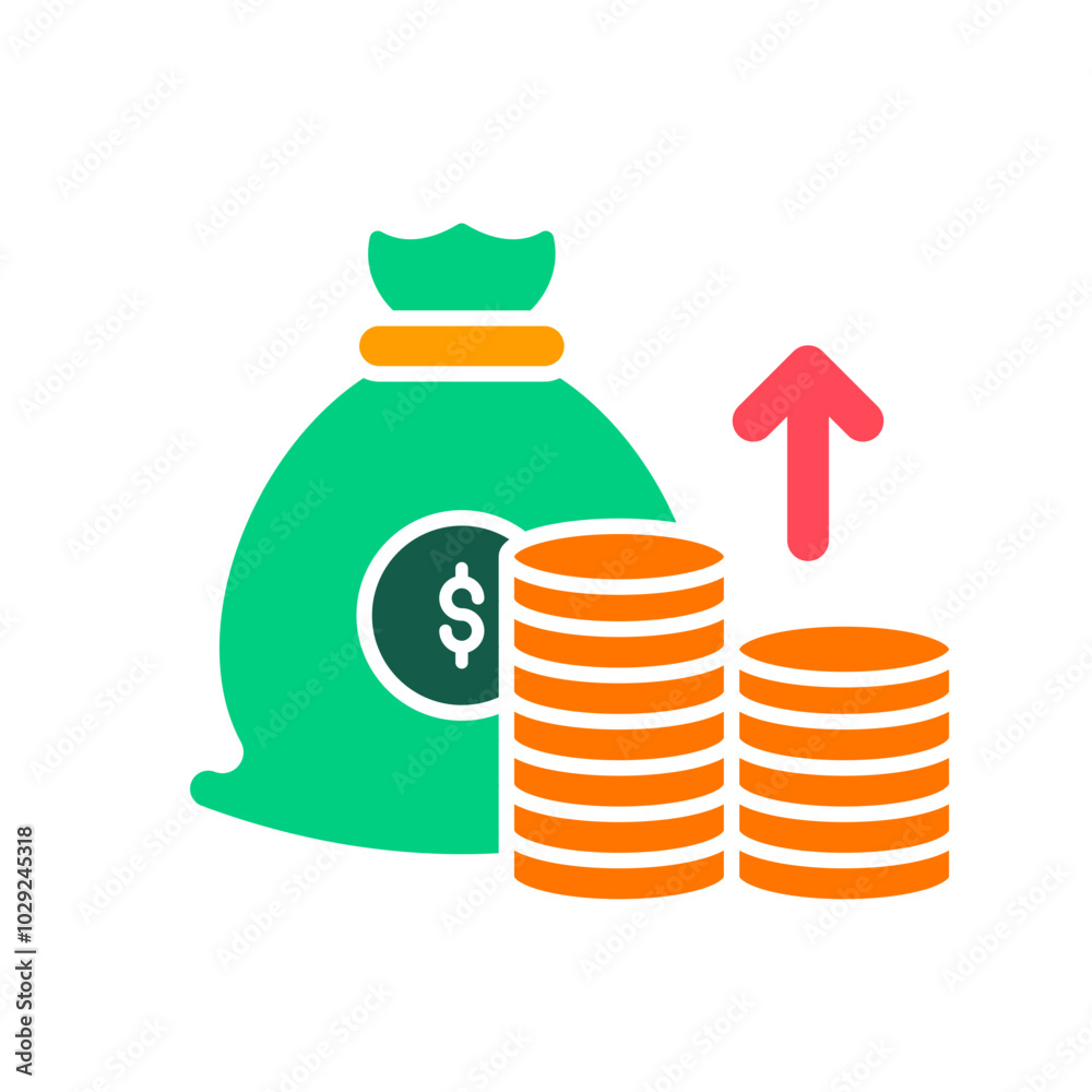 Debt Icon, Finance, Loan, Bussines Debt Icon, Finance, Loan, Bussines