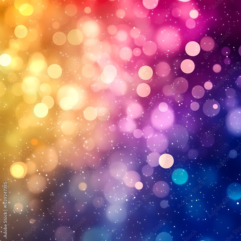 A vibrant abstract background with colorful bokeh effects and soft light. A vibrant abstract background with colorful bokeh effects and soft light.
