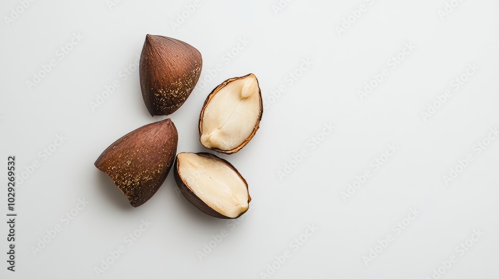 Nut on acrylic Nut on acrylic