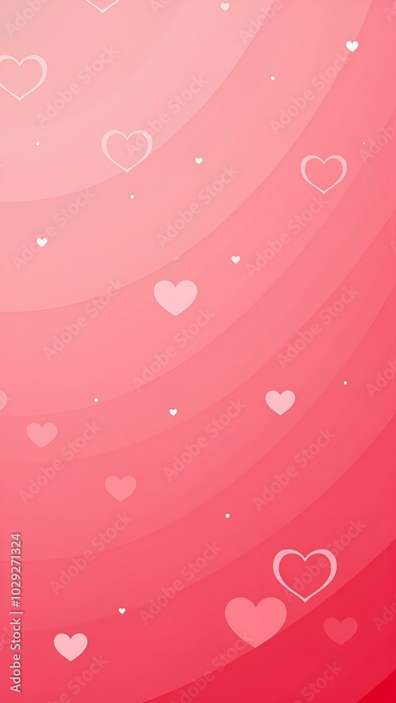 Valentine's Day background design with hearts and copy space for greeting cards Valentine's Day background design with hearts and copy space for greeting cards