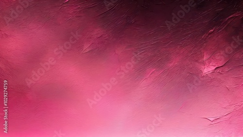Pink abstract background, dark bright noisy banner, light gradient texture. generative AI