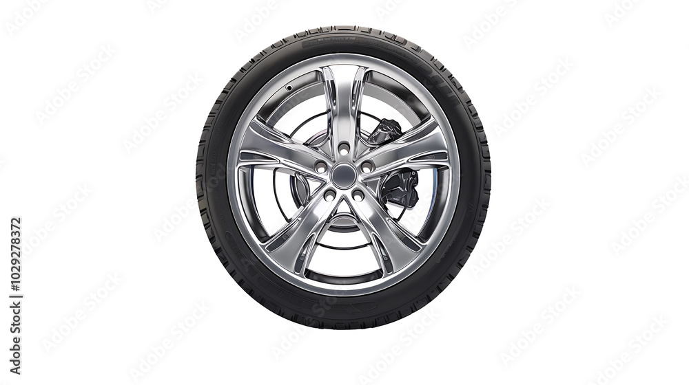 Wheels, tires and discs , Car tire isolated on white background Wheels, tires and discs , Car tire isolated on white background