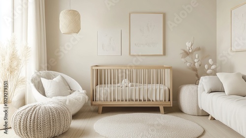 Nursery Interior Design.