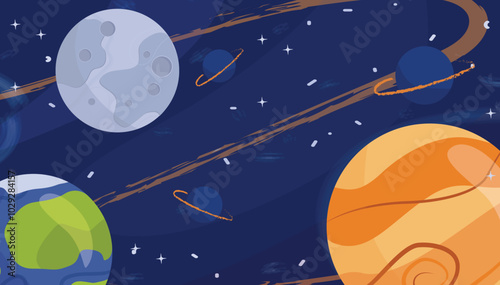 Cosmic background wallpaper