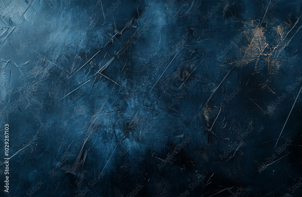 Dark blue background with faint white scratches, textured, dark and moody Dark blue background with faint white scratches, textured, dark and moody